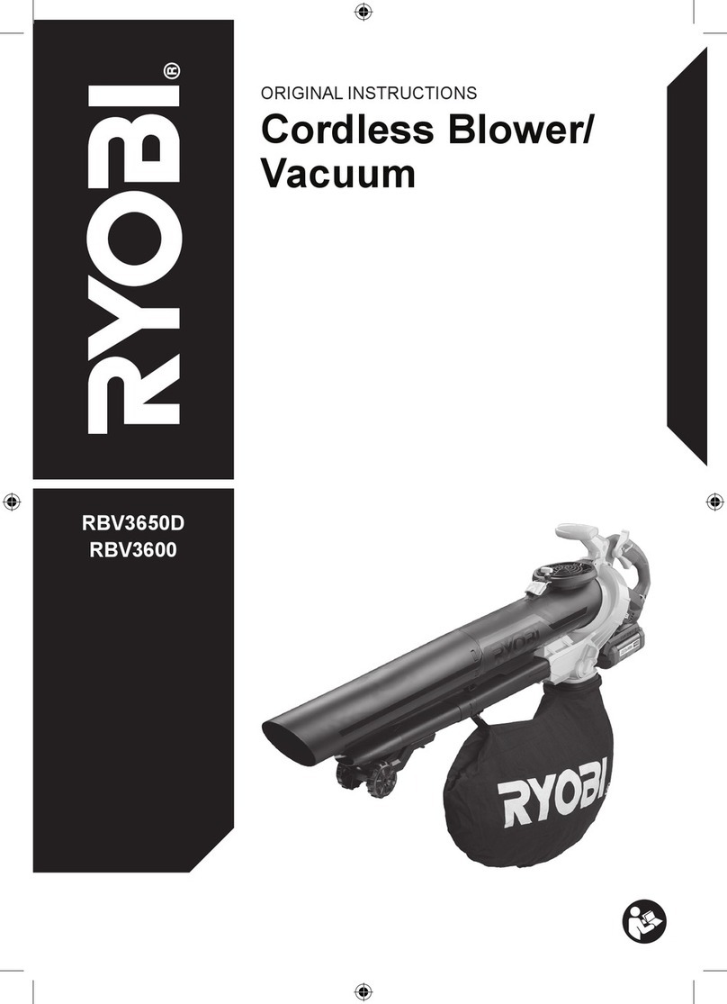 Ryobi RBV3650D Original instructions