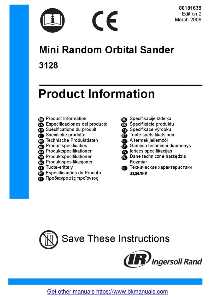 Ingersoll-Rand 3128 Product information