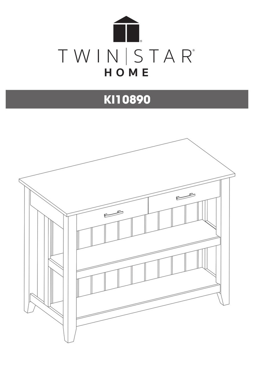 Twin Star Home KI10890 Assembly instructions