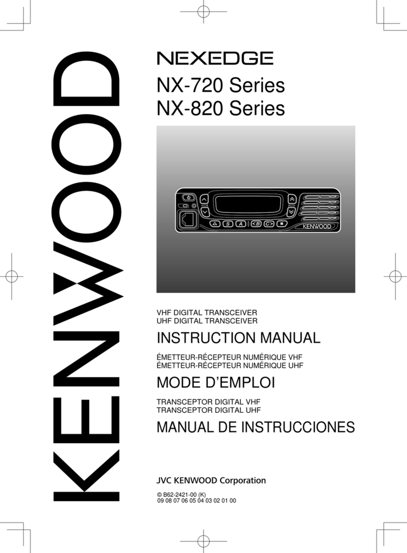 Kenwood NEXEDGE NX-720 User manual