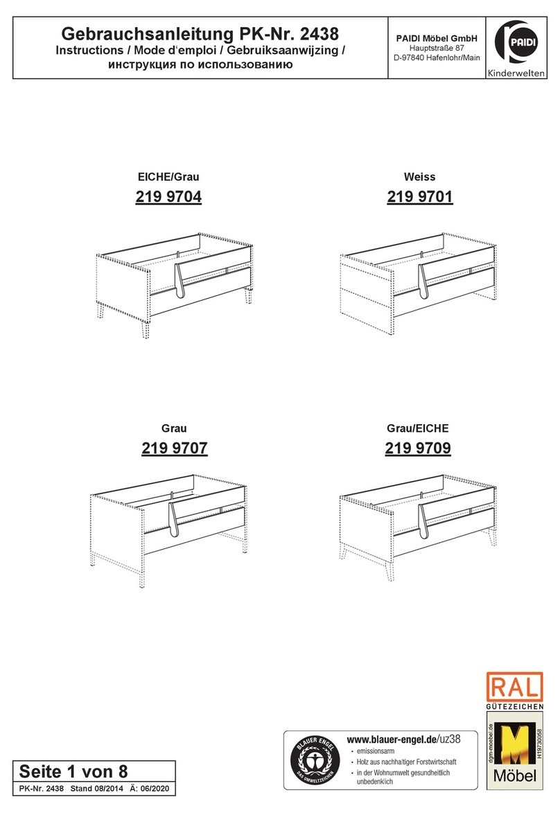 PAIDI 219 9701 instructions