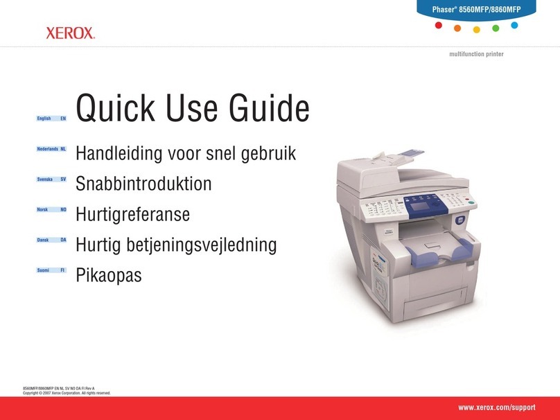 Xerox PHASER 8560MFP Operating manual