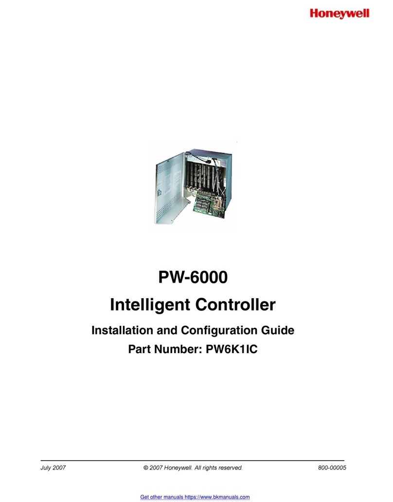 Honeywell PW-6000 Operator's manual