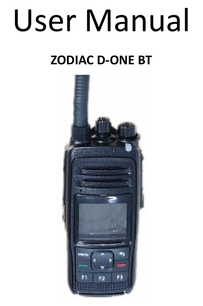 Zodiac D-ONE BT user manual