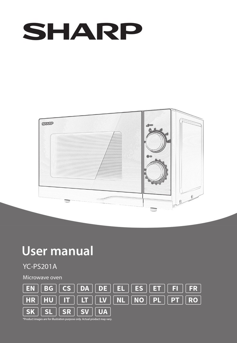 Sharp YC-PS201A User manual