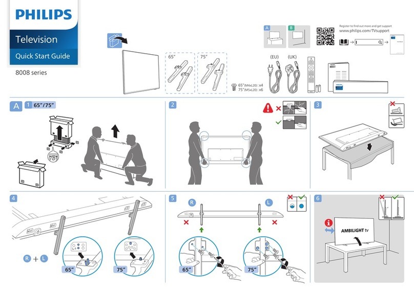 Philips 65PUS8008/12 User manual