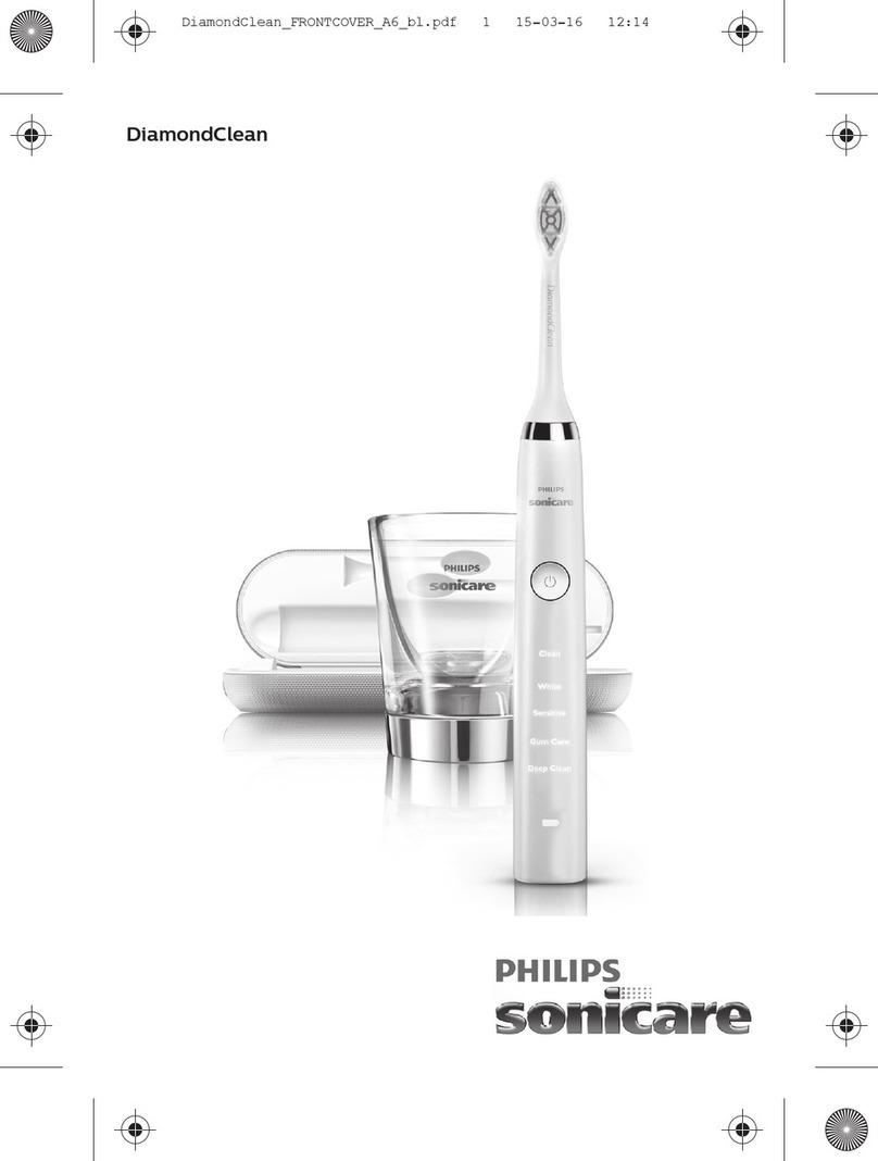 Philips sonicare DiamondClean HX9382/36 manual