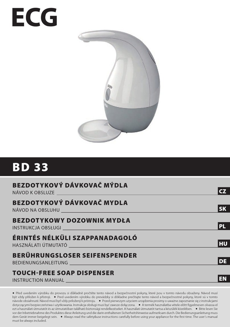 ECG BD 33 User manual