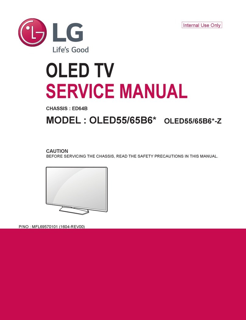 LG OLED55B6 Series User manual