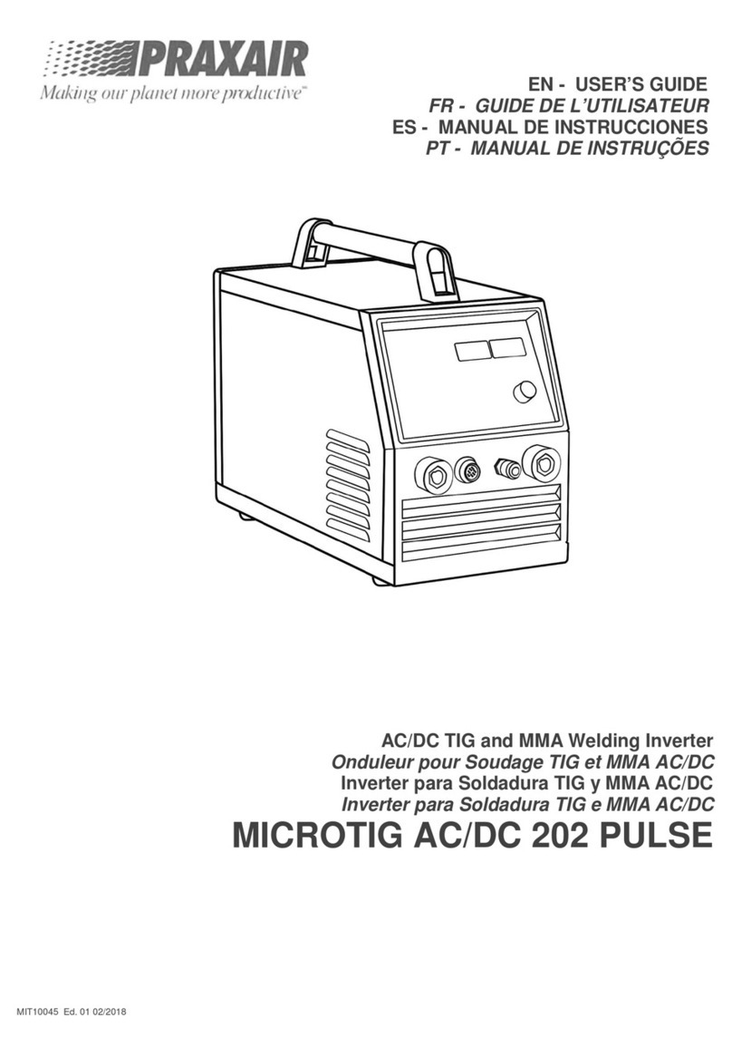 Praxair MICROTIG AC/DC 202 PULSE user guide