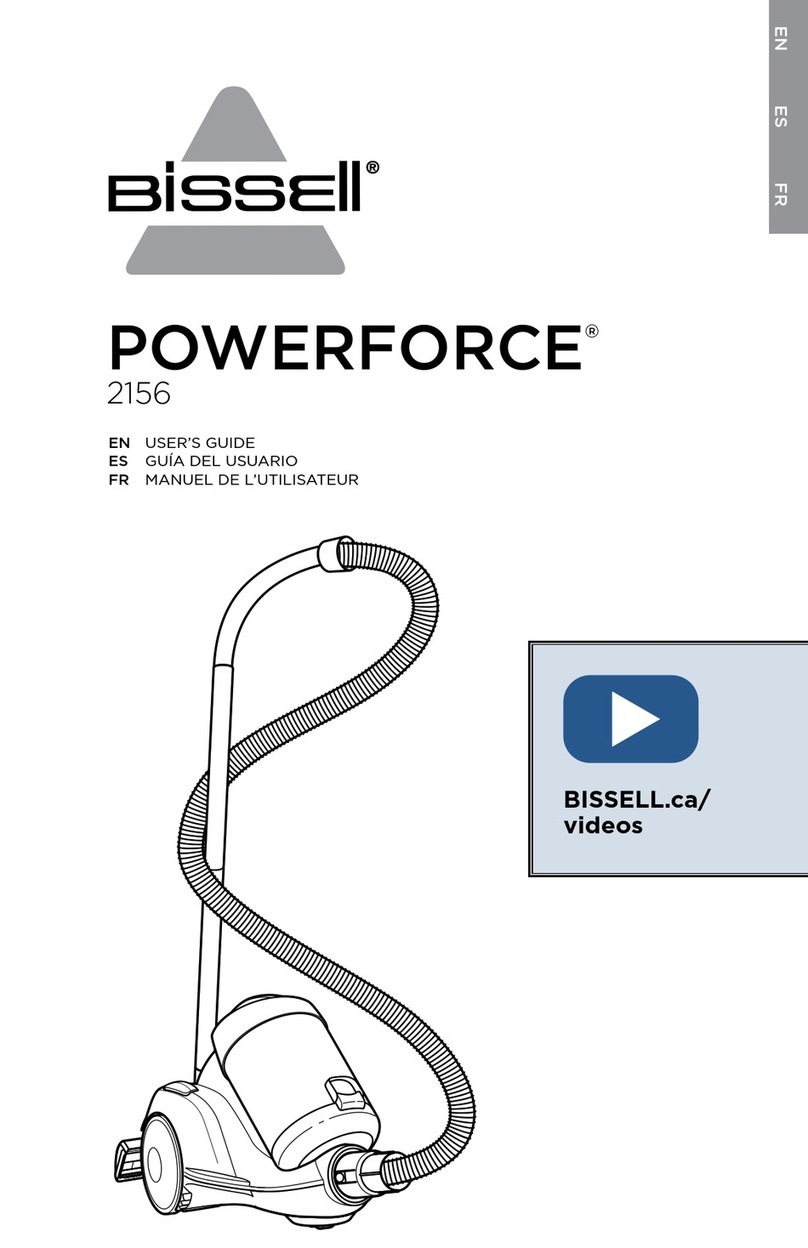 Bissell POWERFORCE 2156 user guide