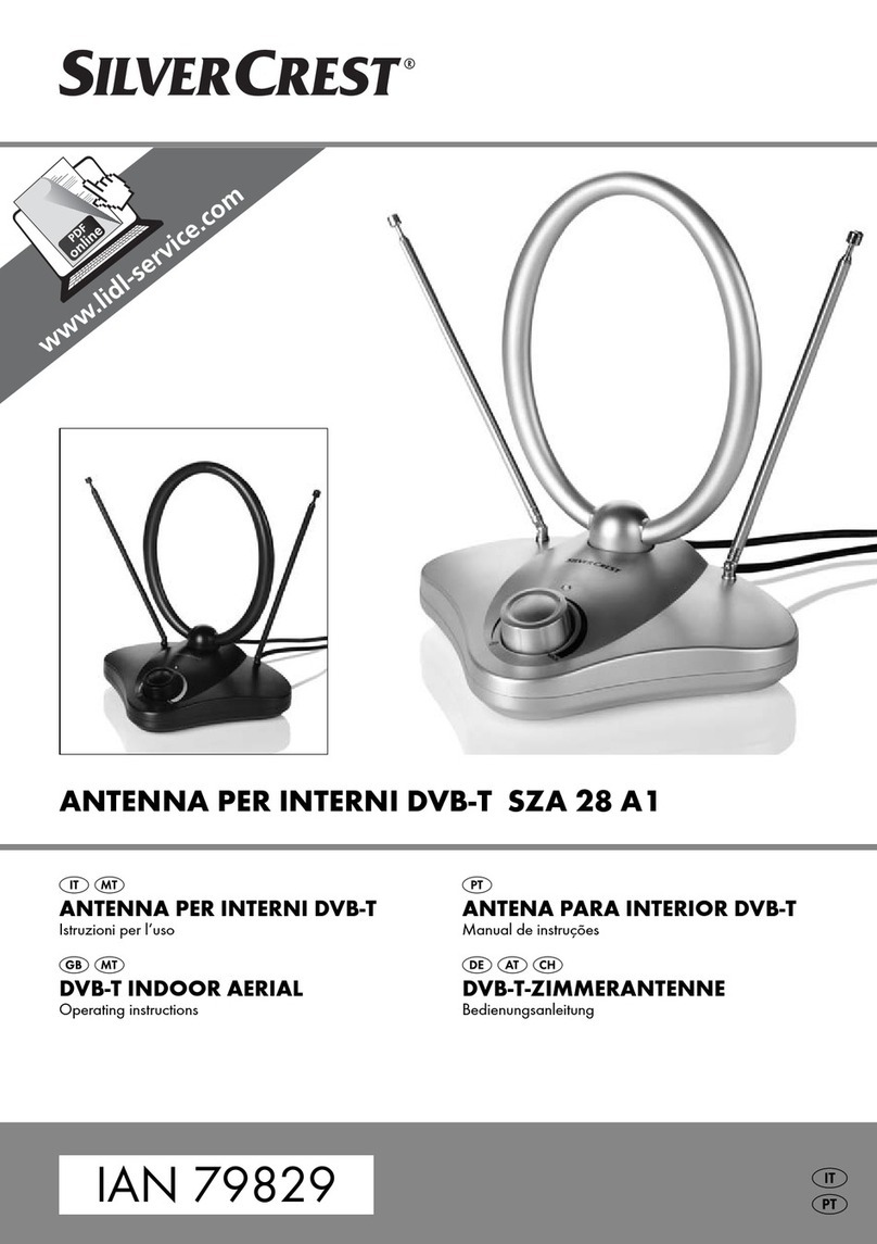 Silvercrest DVB-T SZA 28 A1 operating instructions