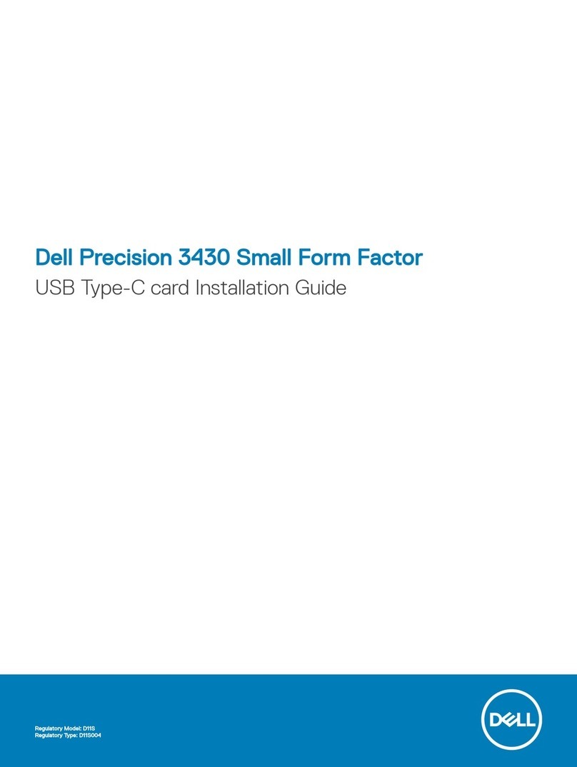 Dell Precision 3430 Small Form Factor User manual