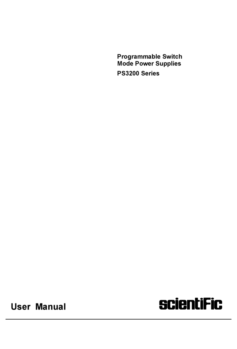 Scientific PS3200 Series user manual