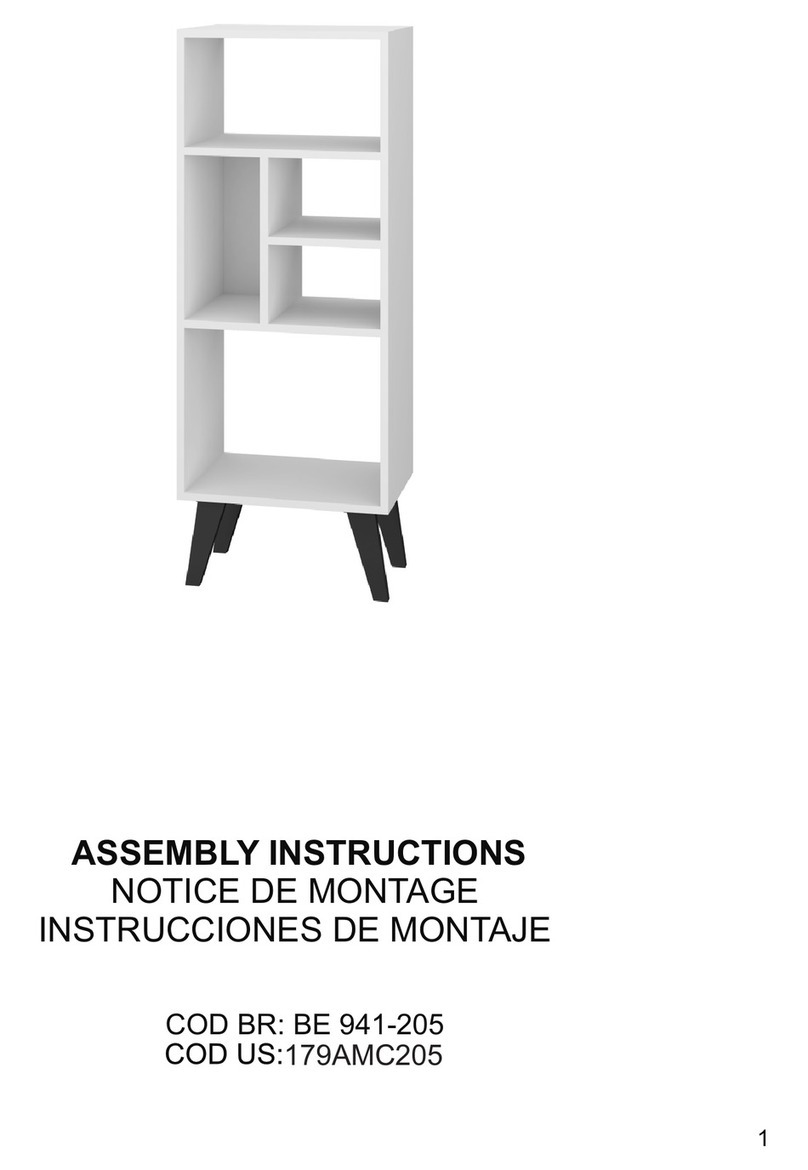 Manhattan Comfort BE 941-205 Assembly instructions