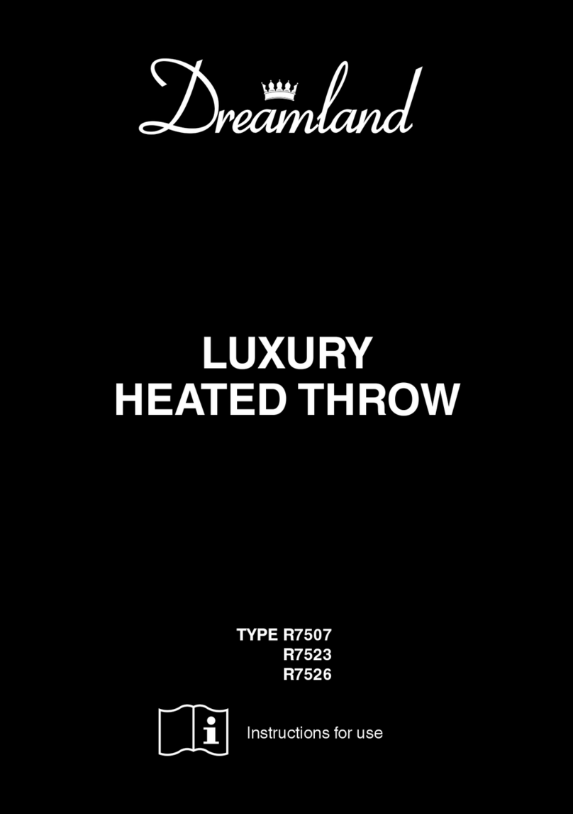 Dreamland LUXURY R7526 User manual