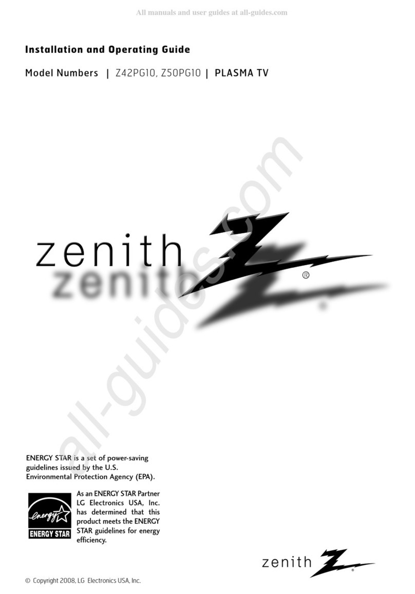 Zenith Z50PG10 and Installation guide
