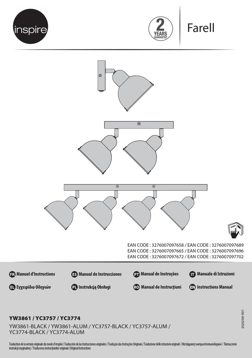 Inspire Farell YW3861 instruction manual