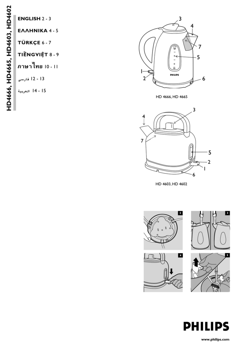 Philips HD4666 instruction manual