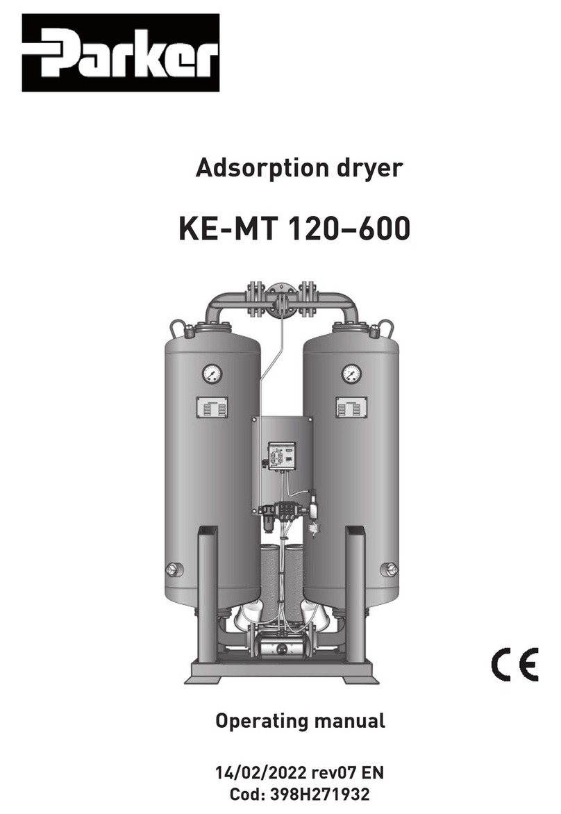 Parker KE-MT 120 instruction manual