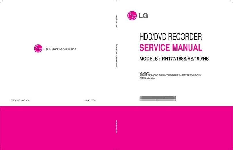 LG RH188S Service manual