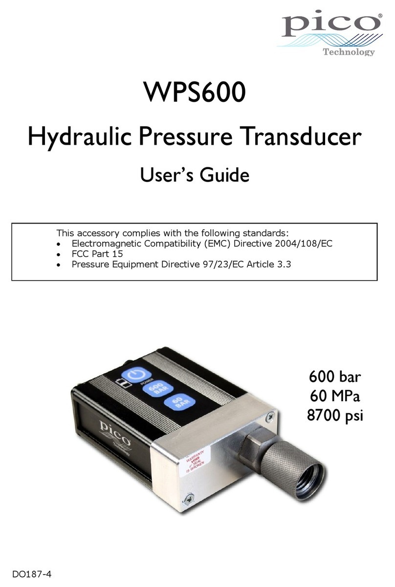 PICO WPS600C user guide