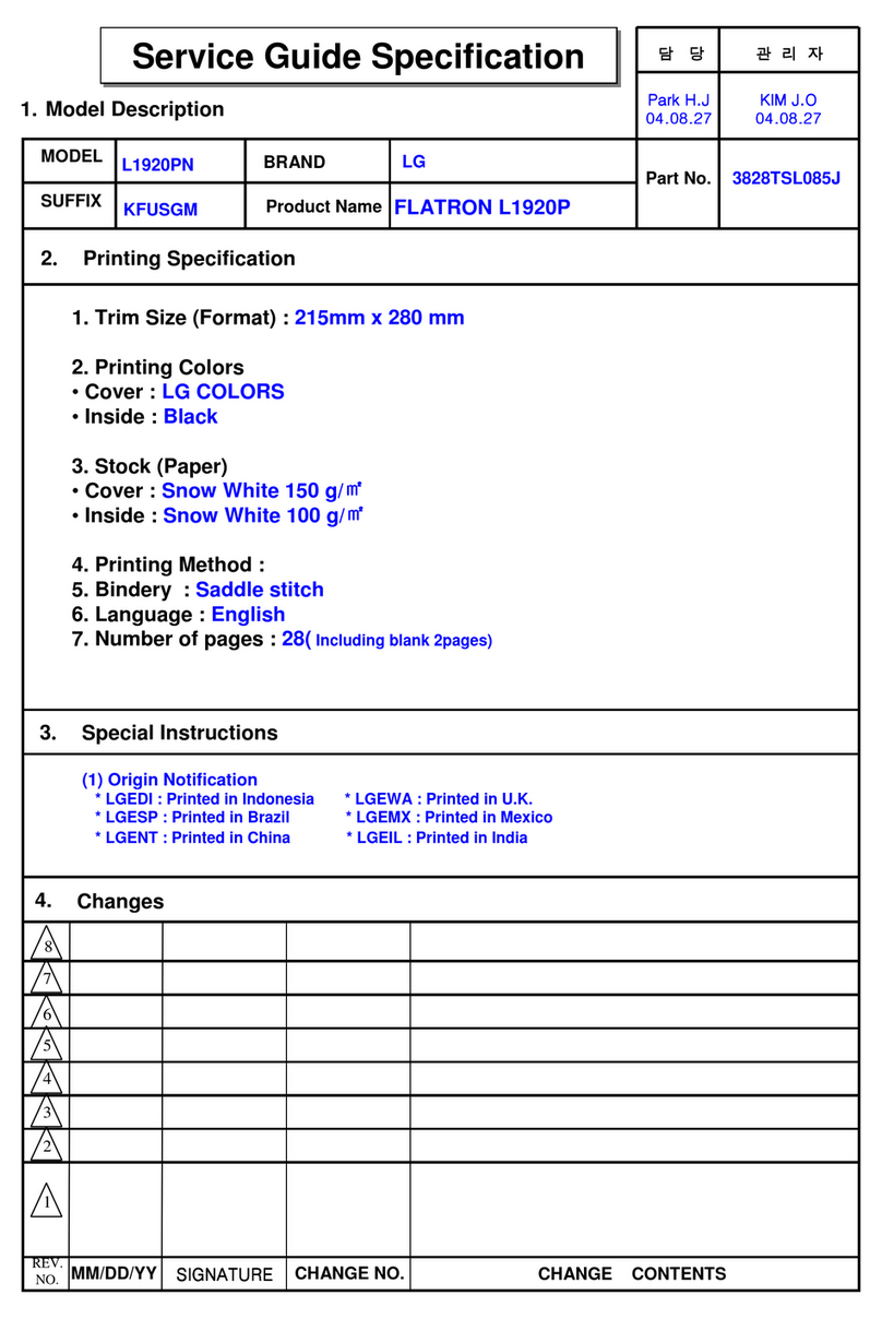LG L1920P User manual