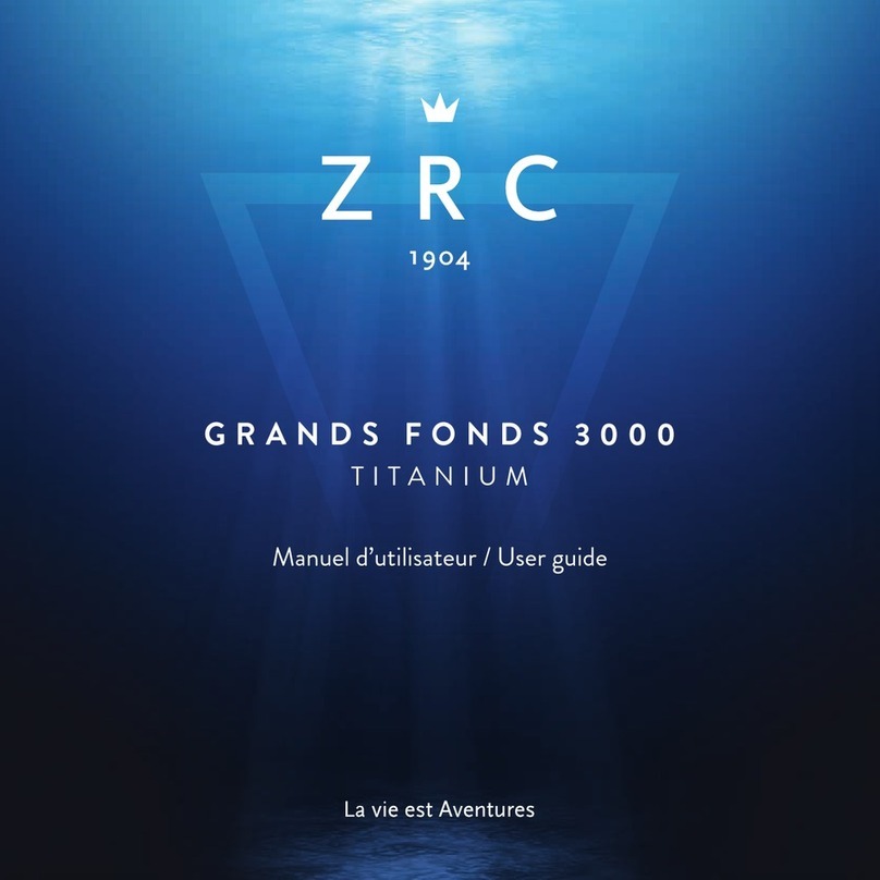 ZRC GRANDS FONDS 3000 TITANIUM user guide