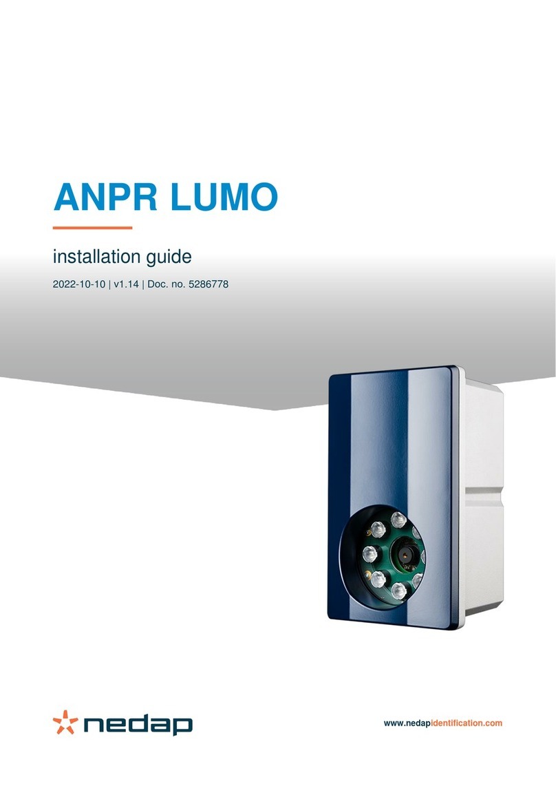 Nedap ANPR LUMO User manual