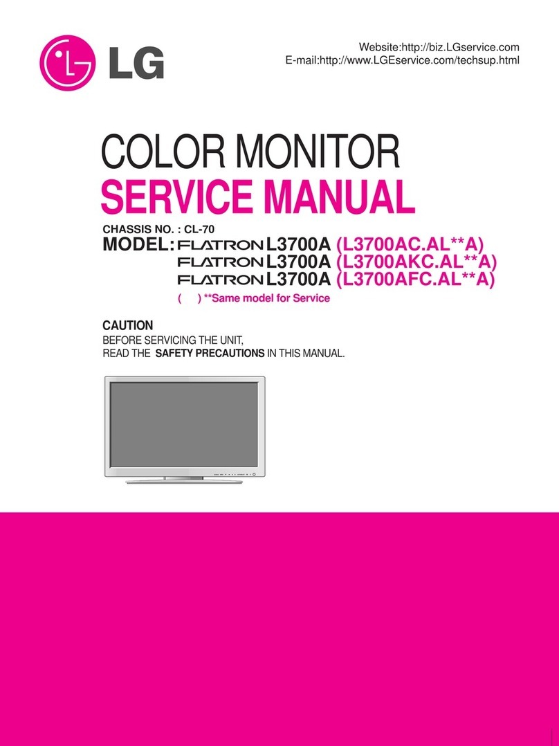 LG FLATRON L3700A User manual