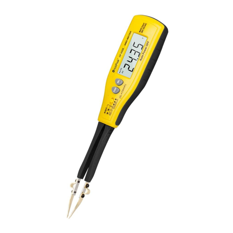 HoldPeak 990B User manual