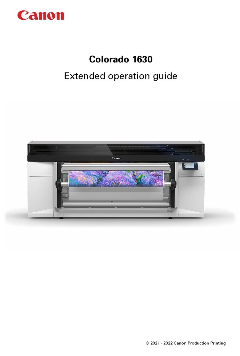Canon Colorado 1630 User manual