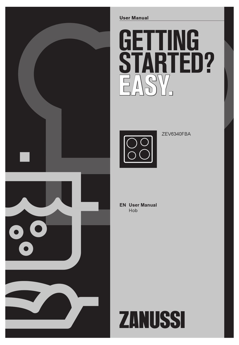 Zanussi ZEV6340FBA User manual