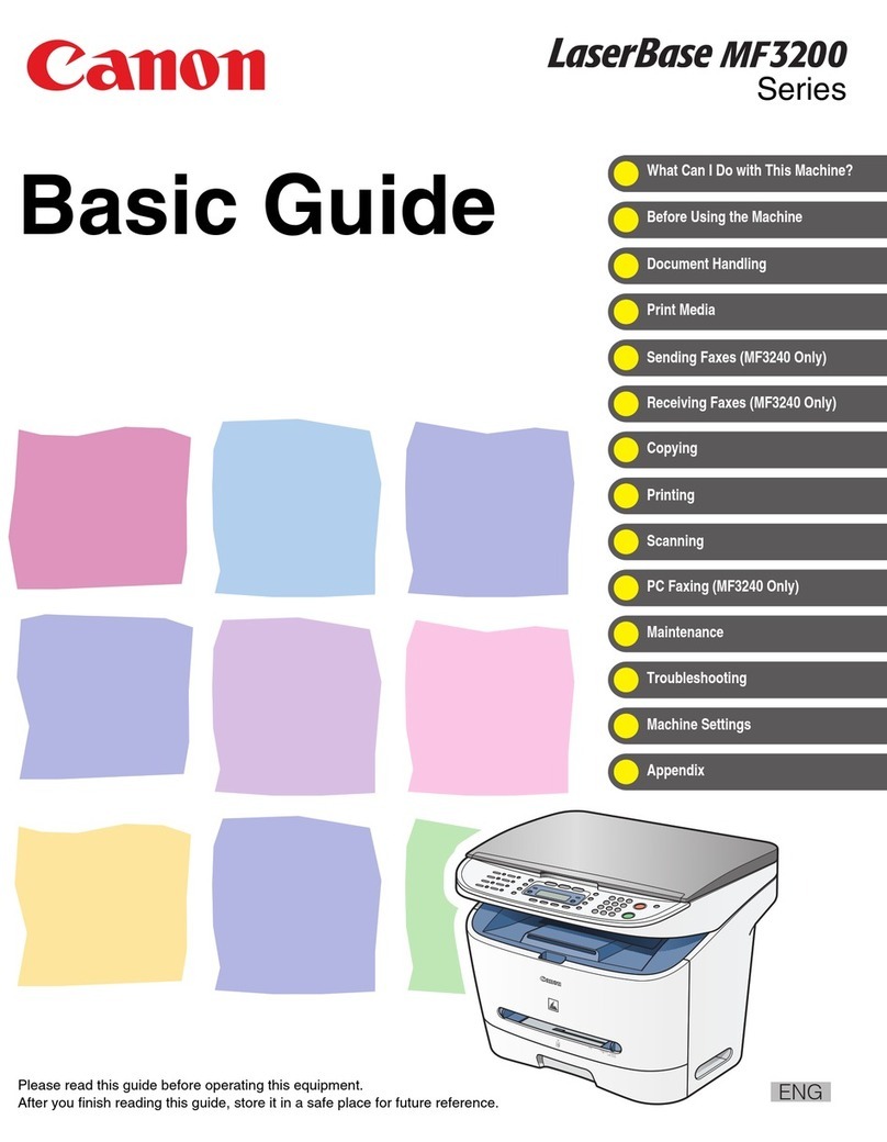 Canon LaserBase MF3200 Series User guide
