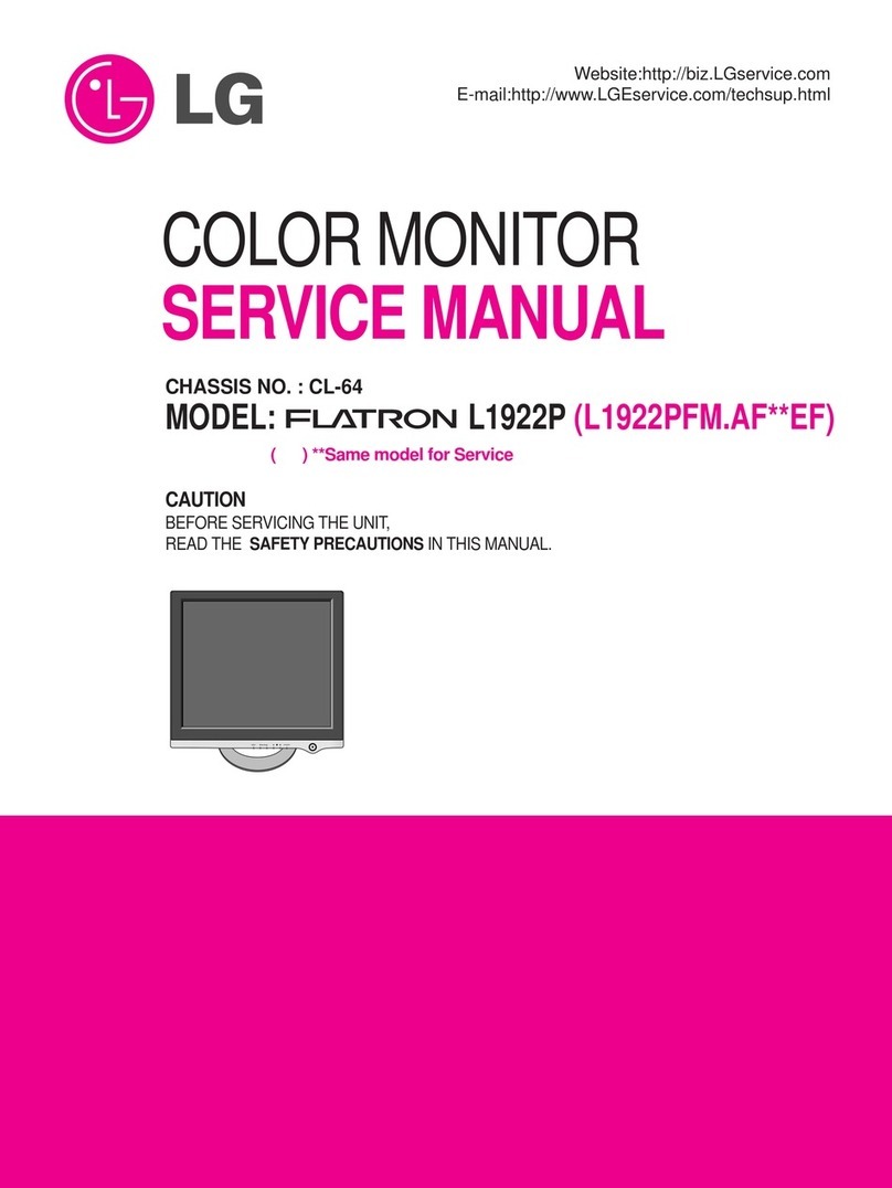 LG Flatron L1922P User manual