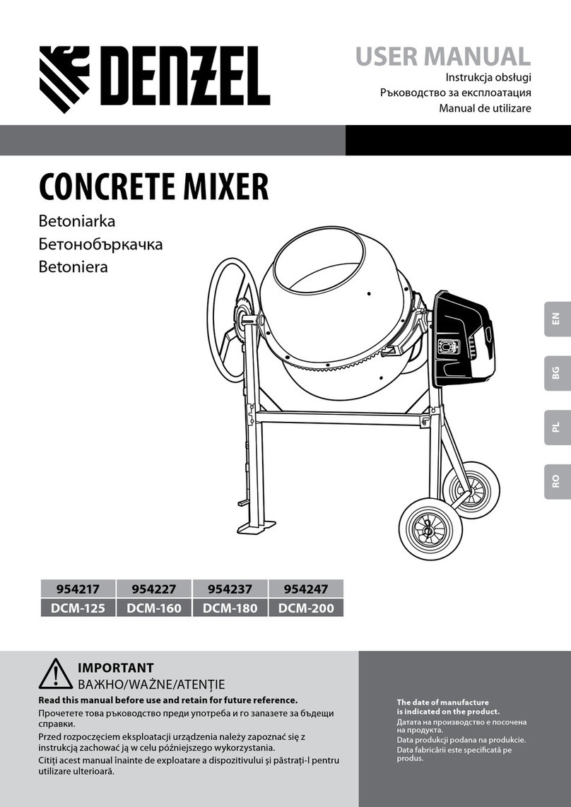 Denzel DCM-125 user manual