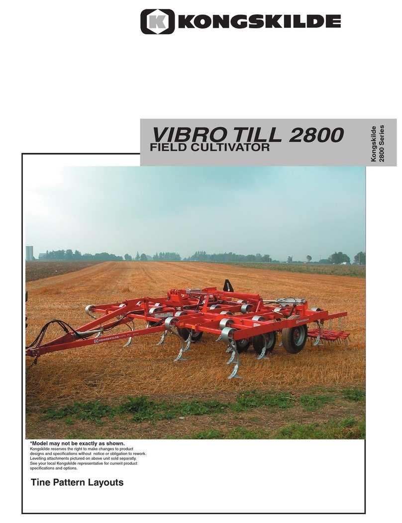 Kongskilde VIBRO TILL 2800 User manual