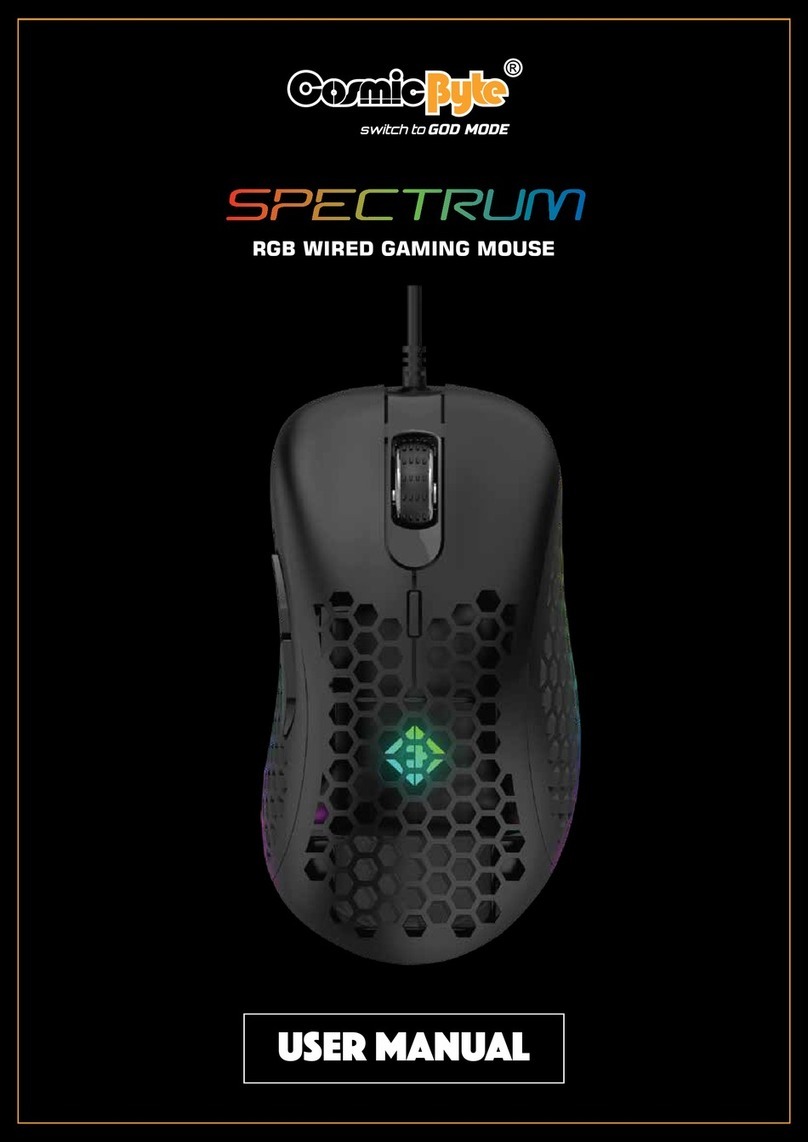 Cosmic Byte SPECTRUM user manual