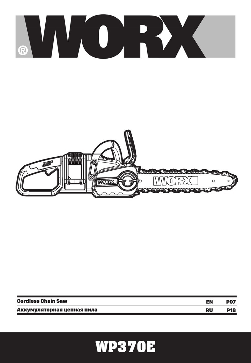 Worx WP370E User manual Worx WP370E User manual