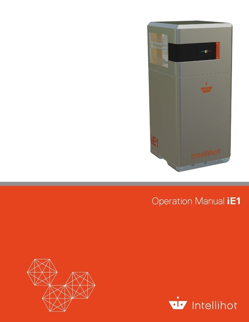 Intellihot iE1 User manual