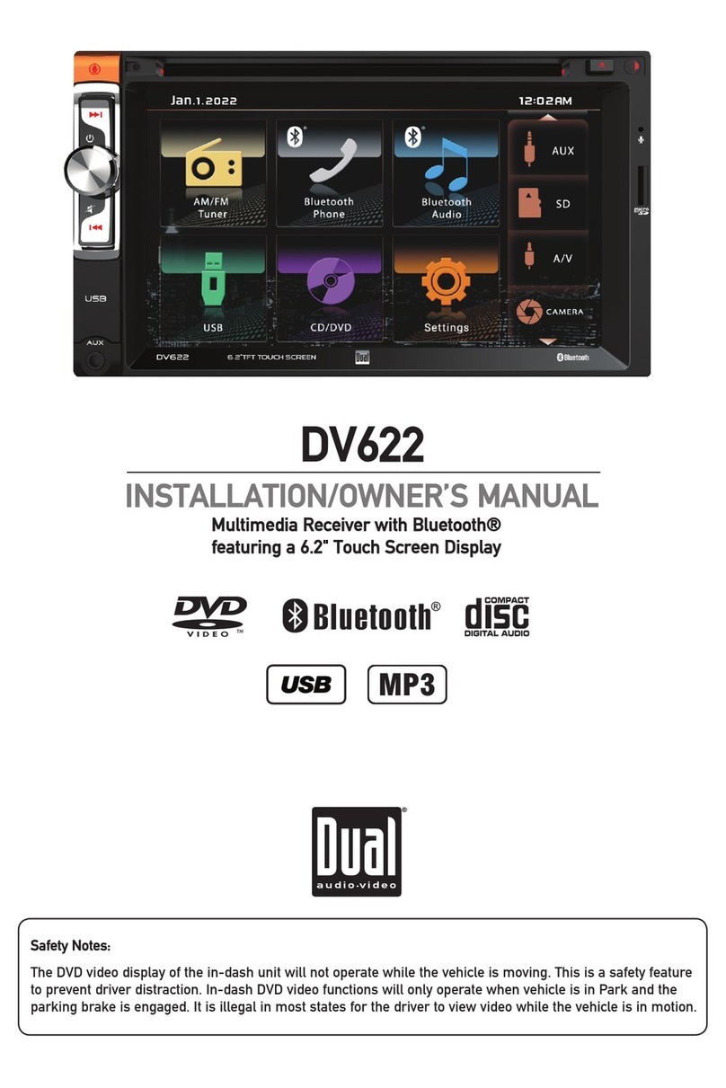 Dual DV622 Operating instructions