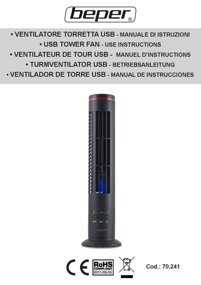 Beper 70.241 Additional safety and use instructions Beper 70.241 Additional safety and use instructions