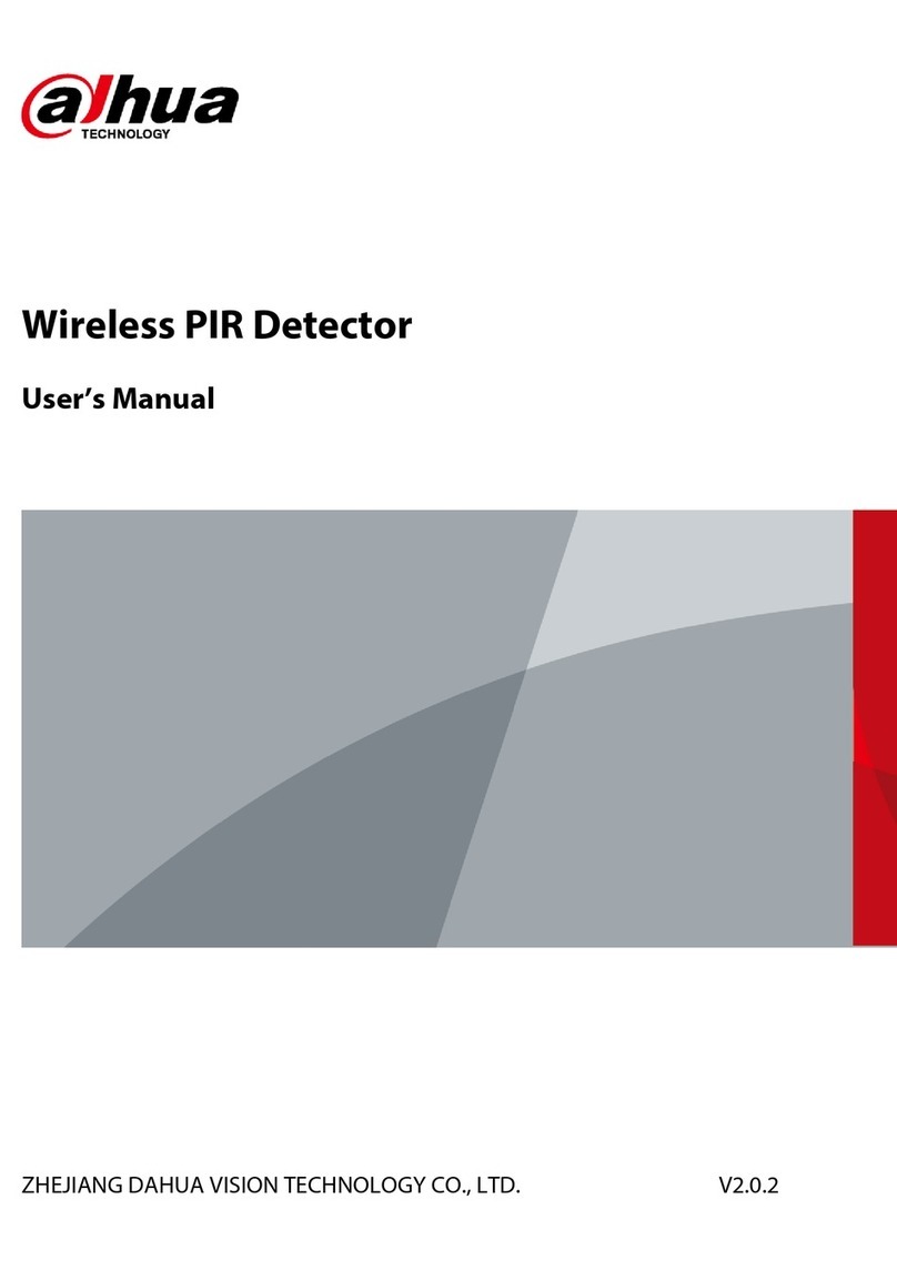 Dahua Technology DHI-ARD1233-W2(868) user manual
