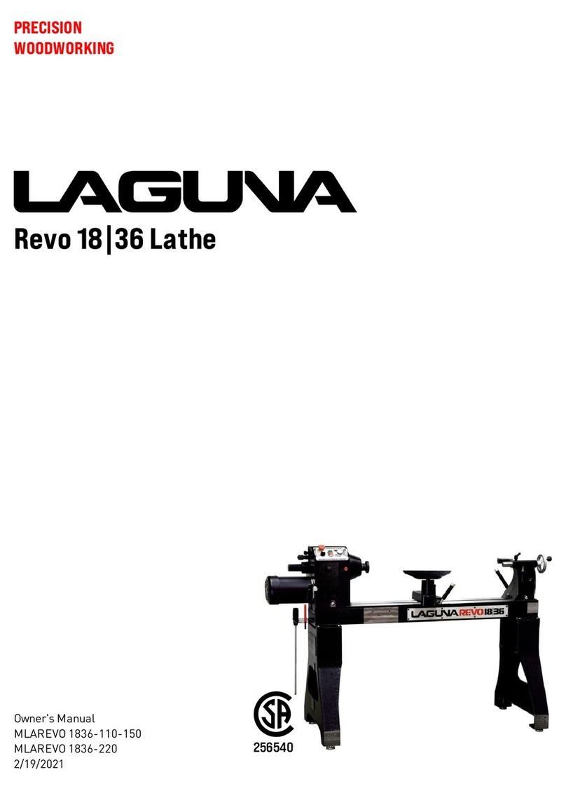 laguna REVO 18 owner's manual