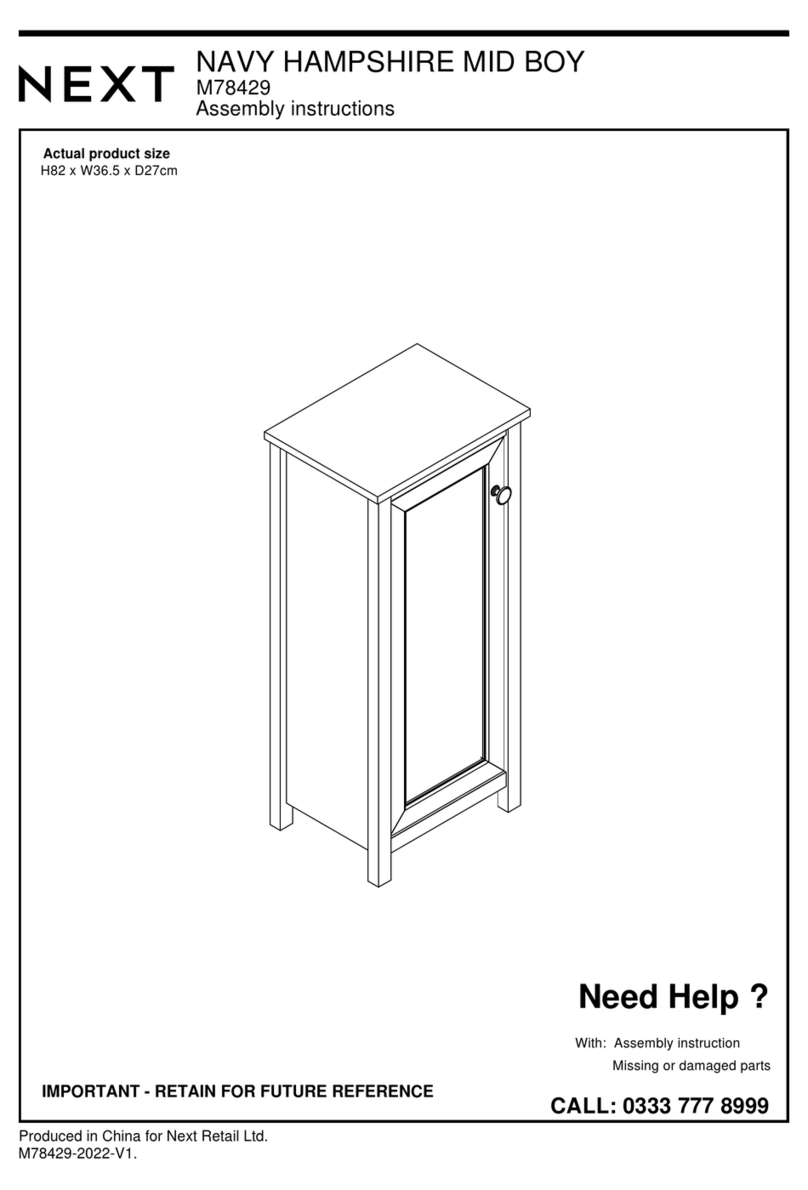 Next NAVY M78429 Assembly instructions