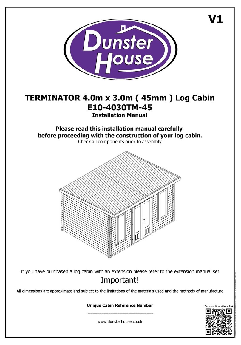 Dunster House TERMINATOR E10-4030TM-45 User manual