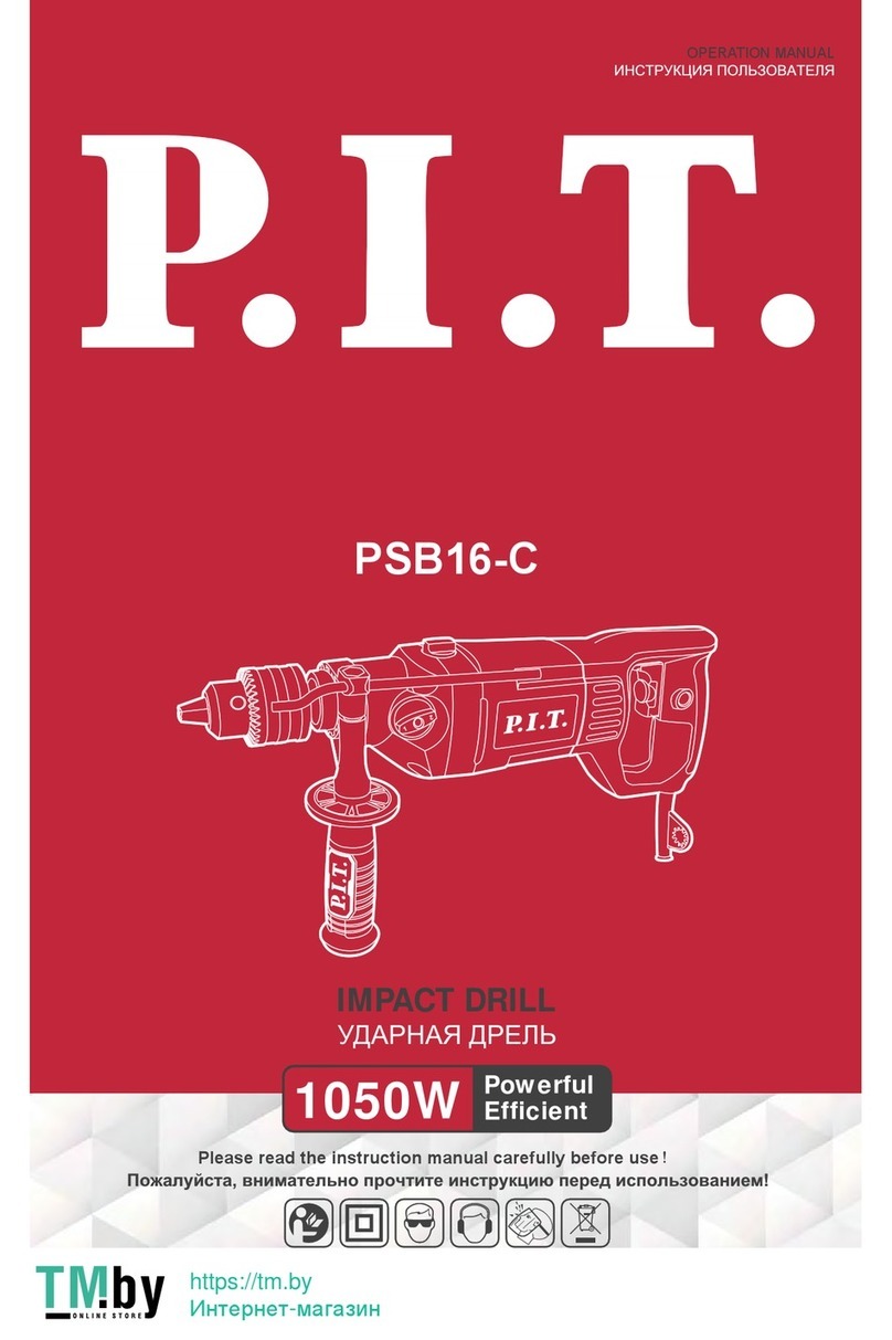 P.I.T. PSB16-C Operation manual