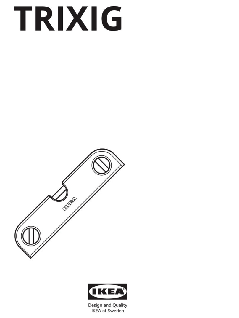 IKEA TRIXIG User manual