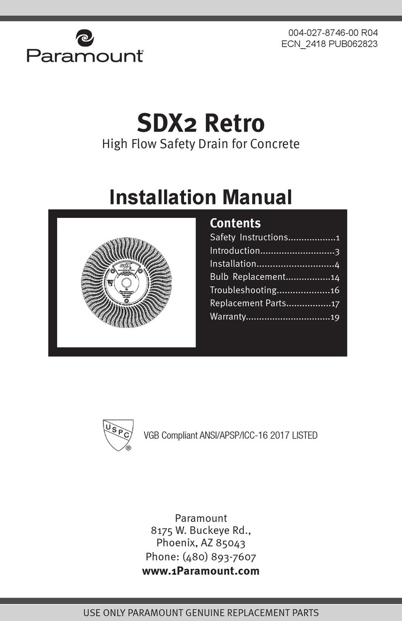 Paramount Fitness SDX 2 User manual
