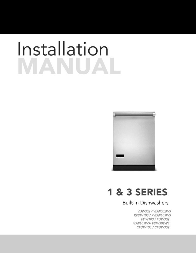 Viking Range VDW302 installation manual